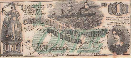 1 Dollar 1862